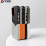 Advanced Built-in Strong Magnetic Patchwork of Cloth Leather Insert Card Metal Lens Protection Phone case - Image 6