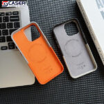 Advanced Built-in Strong Magnetic Patchwork of Cloth Leather Insert Card Metal Lens Protection Phone case - Image 2