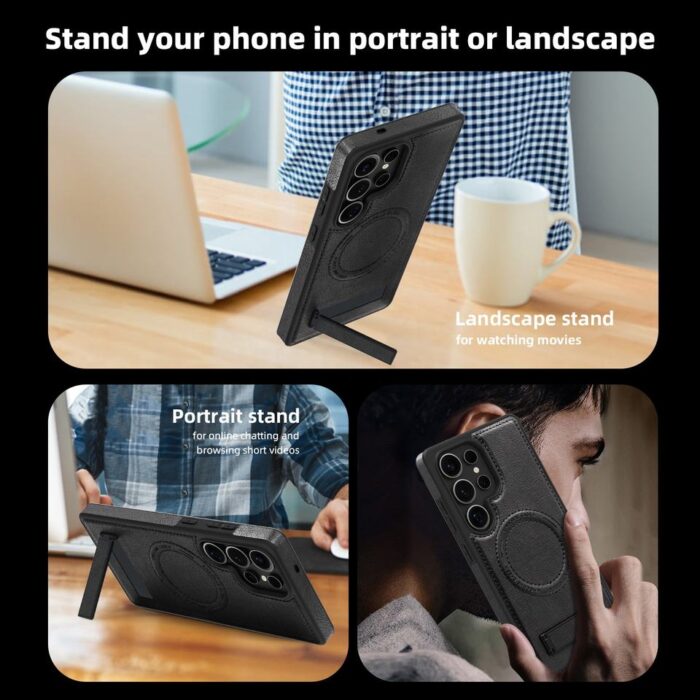 Luxury Strong Magnetic Leather Case - Image 5