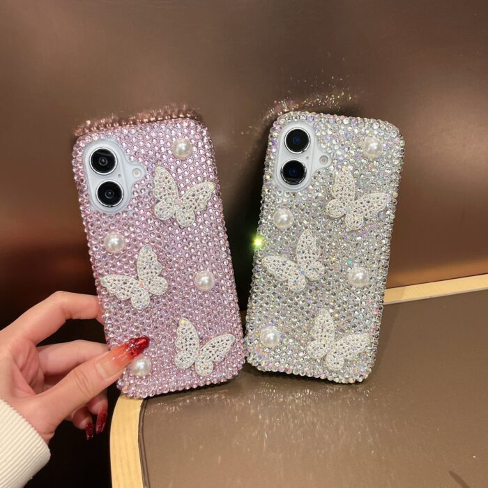 Premium Luxury Sparkling Full Diamond Mobile Phone Case - Image 6
