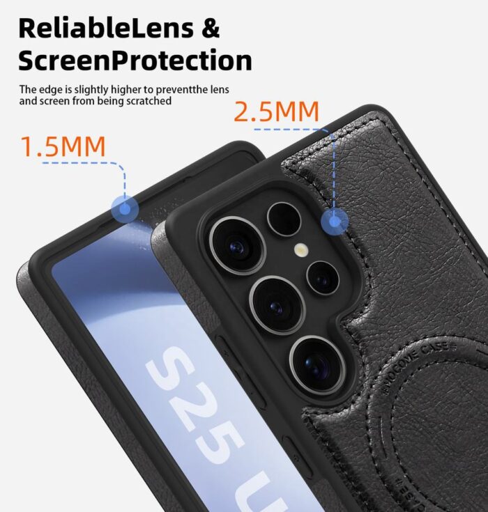 Luxury Strong Magnetic Leather Case - Image 4