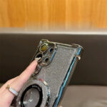 Hot Glitter Clear Magnetic Phone Case for Samsung - Image 2