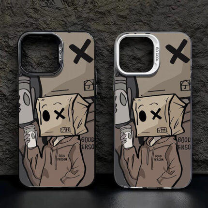 High Quality Fashion Cool Boys Cartoon Anime Phone Case for iPhone