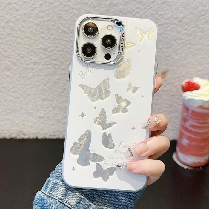Cute Butterfly Girls Phone Case Cover - Image 4