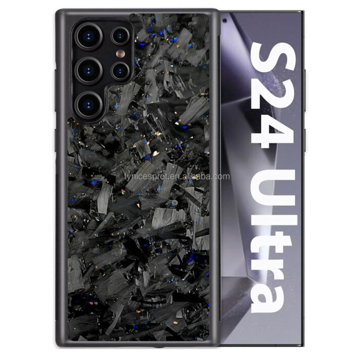 100% Real  Forged Carbon Fiber+TPU  Phone Case - Image 1