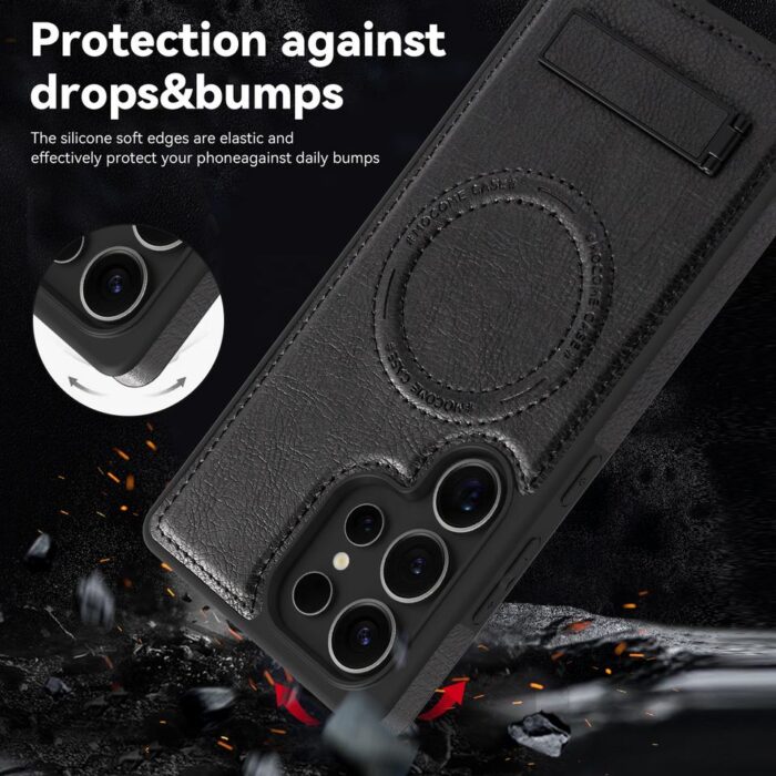 Luxury Strong Magnetic Leather Case - Image 3