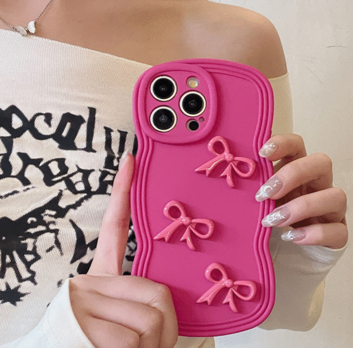 Girls Mobile Phone Case Lovely Three-dimensional - Image 4