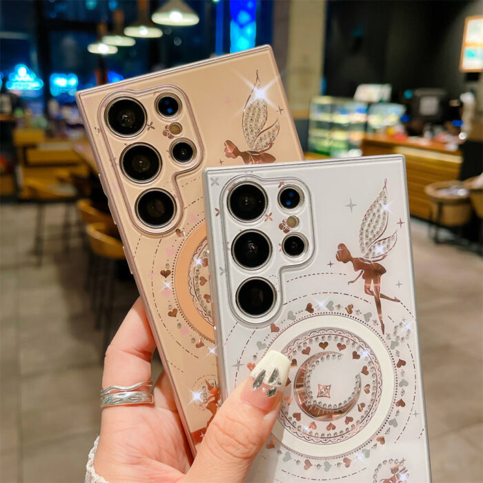 High Quality Fairy Elf Magnetic Wireless Charging Phone Case - Image 2
