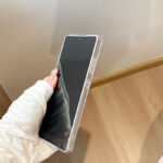 Diamond Rhinestone Makeup Mirror Case for Samsung - Image 3