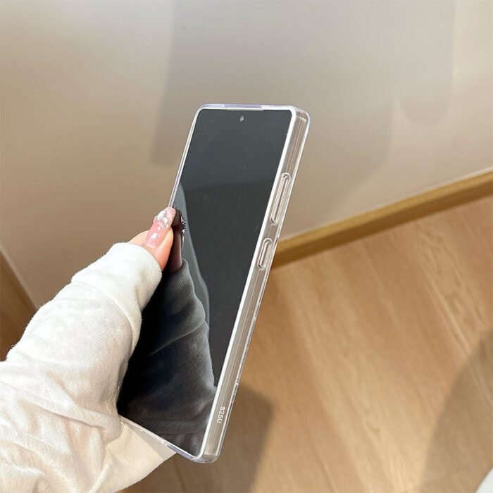 Diamond Rhinestone Makeup Mirror Case for Samsung - Image 3