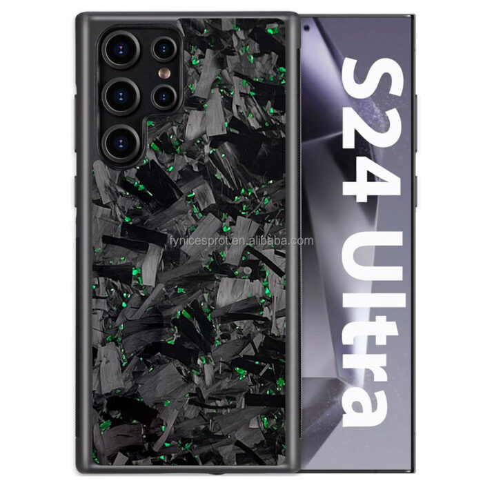 100% Real  Forged Carbon Fiber+TPU  Phone Case - Image 3