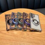 Luxury Design Magnetic Bracket Anti-Drop Plating TPU Cover Phone Case - Image 2