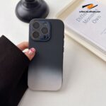 Fashion Silicone Gradient Color Shockproof With Lens Glass Protection Case - Image 6