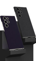 Premium PU Leather With Precise Camera Frame Skin Feel Business Protective Phone Case - Image 3