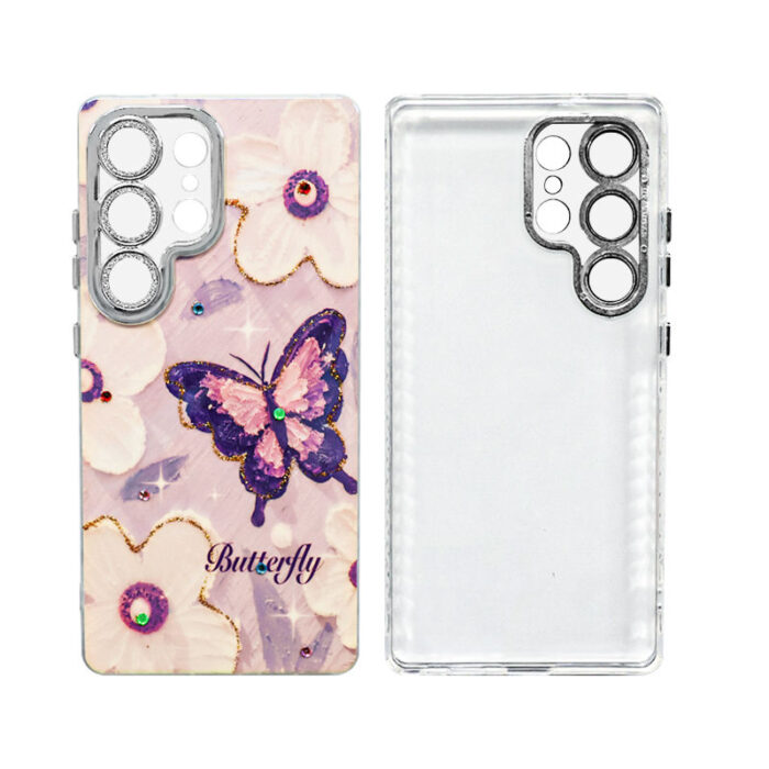 Girly Glitter Oil Painting Mobile Phone Case - Image 2