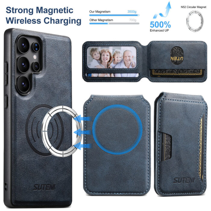 Luxury High Quality PU Leather Phone Case - Image 3