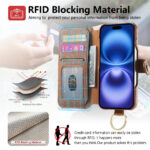 Wallet Premium PU Leather Cell Phone Case - Image 4