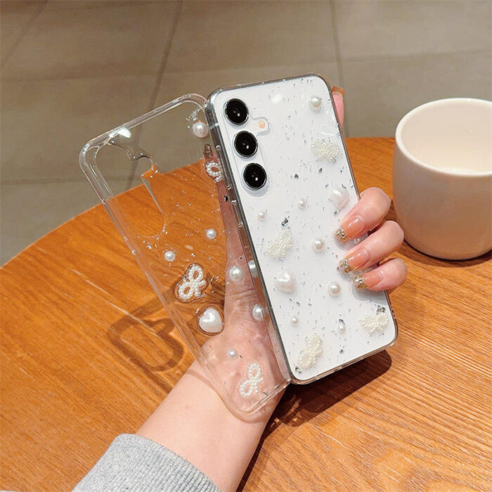 Lovely 3D Bear Hidden Holder Stand Tpu Phone Case - Image 2