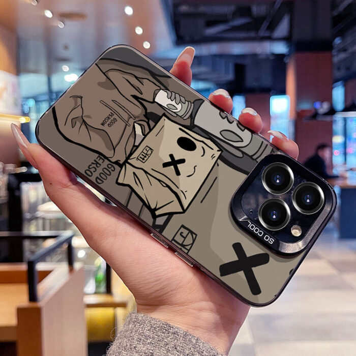 High Quality Fashion Cool Boys Cartoon Anime Phone Case for iPhone - Image 5