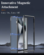 Fashion 360 Degree Rotatable Metal Magnetic Ring Kickstand Cover - Image 5