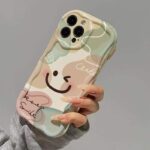 Fashionable for Smiley Face Anti-Drop TPU Phone Case - Image 2