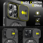 Shockproof Slide Camera Back Cover for iphone - Image 3