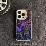 Cool Ghost Boy Doodle Case Compatible for IPhone - Image 4