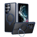 2025 Custom Mobile Phone Case Luxury Wireless Charging Magnetic Safe Phone Case for Samsung Galaxy S25 Ultra Cover With Stand - Image 2