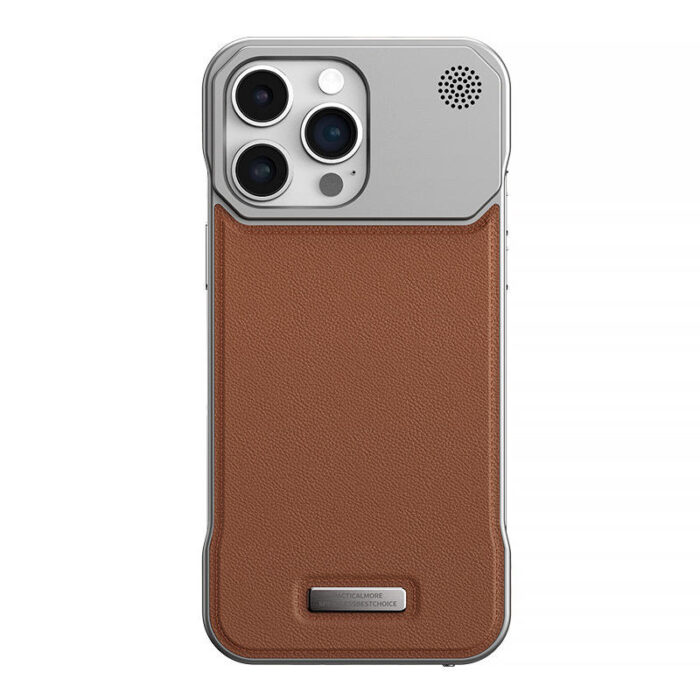 Leather Aromatherapy Magnetic Phone Case - Image 5