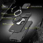 Shockproof Slide Camera Back Cover for iphone - Image 5