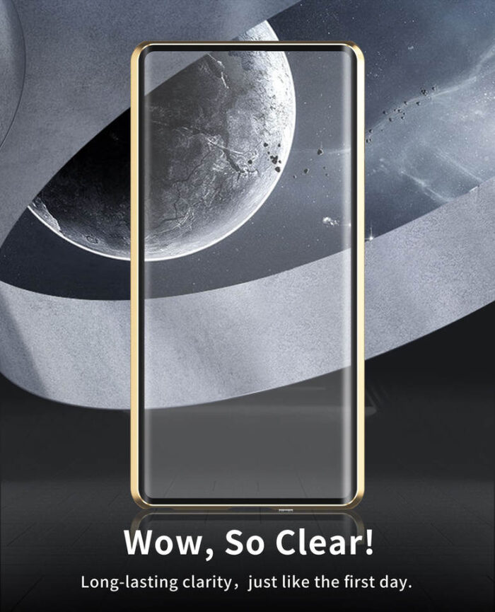 New Design Premium Magneto King Aluminum Kickstand 360 Transparent Case for Samsung - Image 5