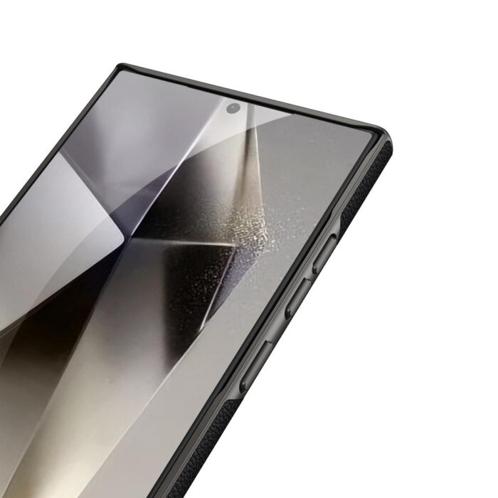 Premium PU Leather With Precise Camera Frame Skin Feel Business Protective Phone Case - Image 5