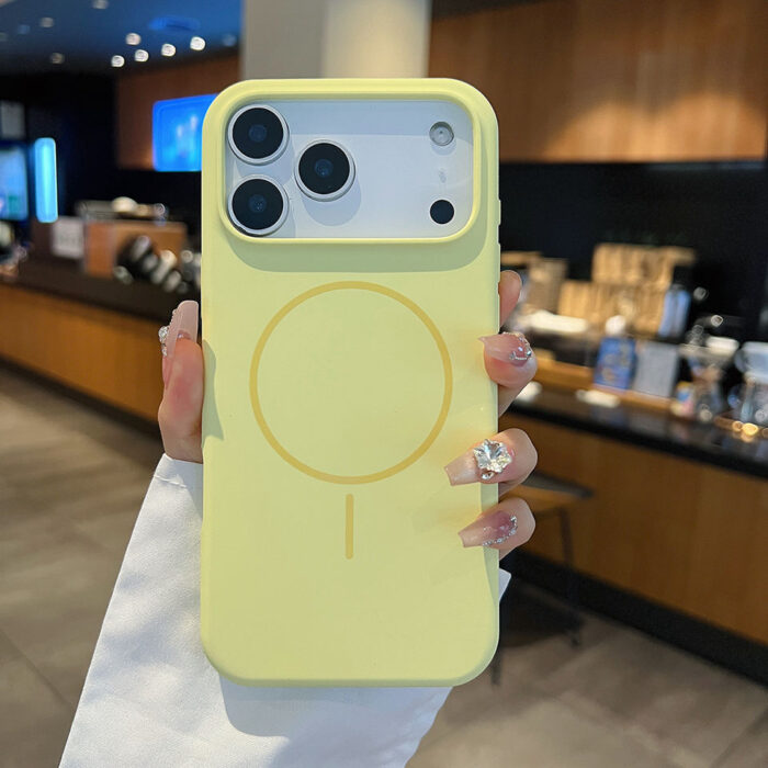 Wireless Charging Silicon Phone Case for iPhone - Image 5