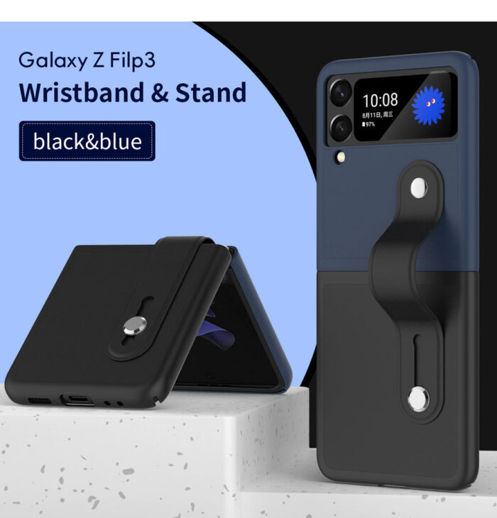 For Samsung Z Flip  Phone case Shockproof with Strap Girls Women Mobile Phone Case - Image 5