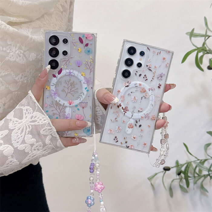 Wireless Charging Magnetic Phone Case for Samsung - Image 2