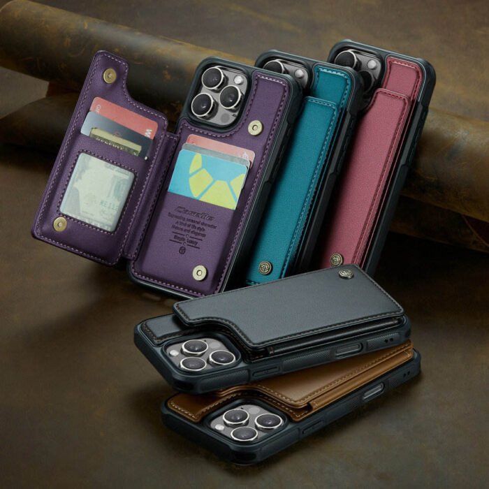 Leather Detachable Bag Back Cases for Phones - Image 6