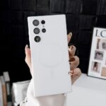 Luxury Wireless Charging Soft Silicone Magnetic Case for Samsung - Image 6