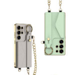 Golden Chain Premium PU Leather Case for Samsung - Image 6