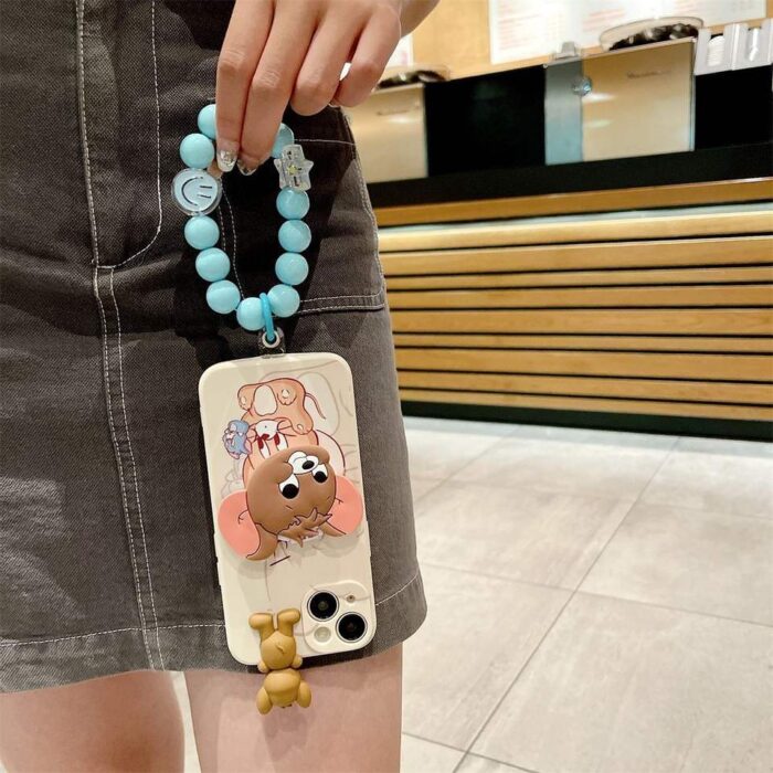Cartoon Cat Silicone Mobile Phone Case - Image 5
