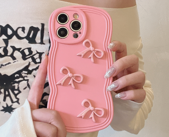 Girls Mobile Phone Case Lovely Three-dimensional - Image 2