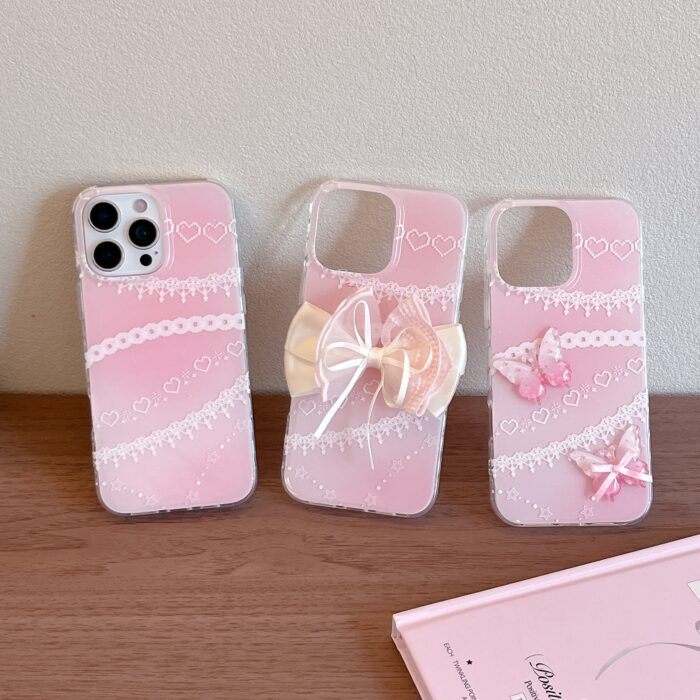 Creative Girl's Bow Lace for iPhone - Image 7