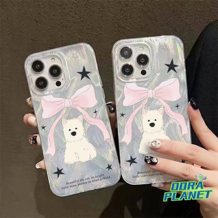 Sweet Girl Bow Phone Case for iPhone - Image 3