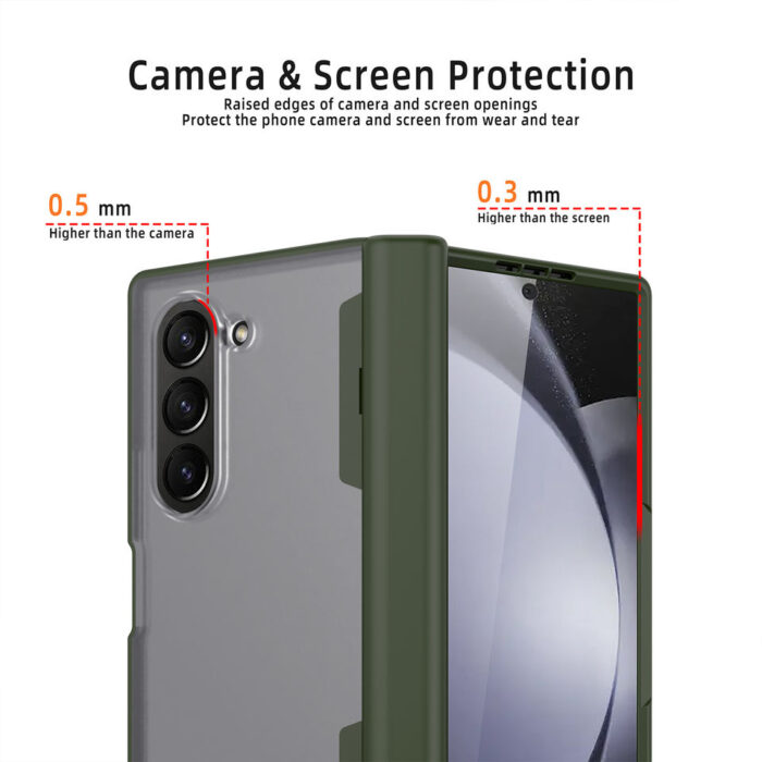 Premium Luxury Full Cover Phone Case for Samsung Galaxy Z Fold - Image 3