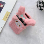 Cute Cartoon Plush Phone Cases for Samsung Z Flip - Image 4
