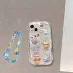Cases with Bracelet for Girls 3D Cartoon for iphone - Image 2