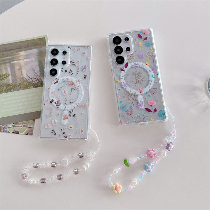 H650fcd032a244e1a833c9f04ab47b14f0.jpg_960x960q80 Wireless Charging Magnetic Phone Case for Samsung - Image 1