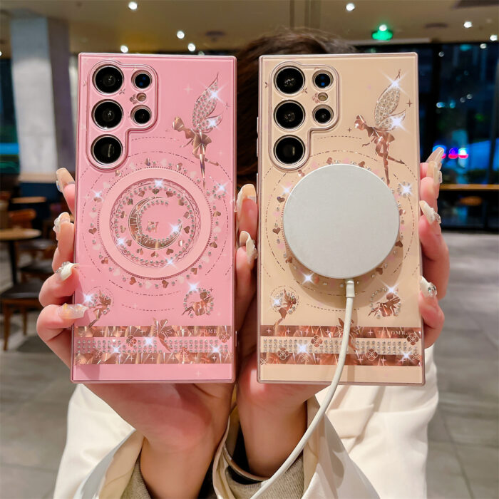 High Quality Fairy Elf Magnetic Wireless Charging Phone Case - Image 7