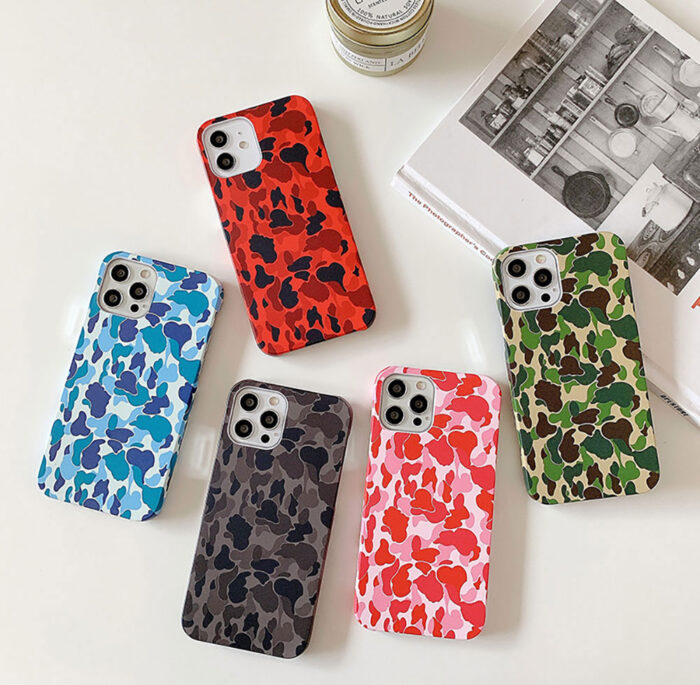 Slim Soft IMD Fashion Cool Case Men Boy Teen Use Camouflage Trendy Pattern Phone Case - Image 7