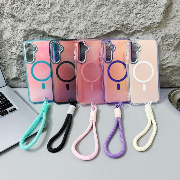 H6953f42c257e448d926107ad6387a0e3H.jpg_960x960q80 Gradient Laser Magnetic Phone Case - Image 1