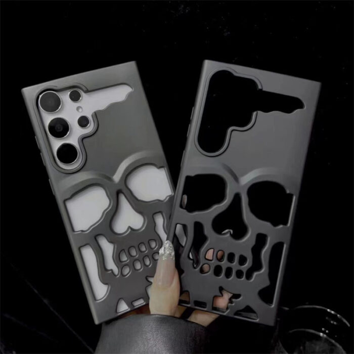 Full Protection Skull Hollow Phone Case - Image 7